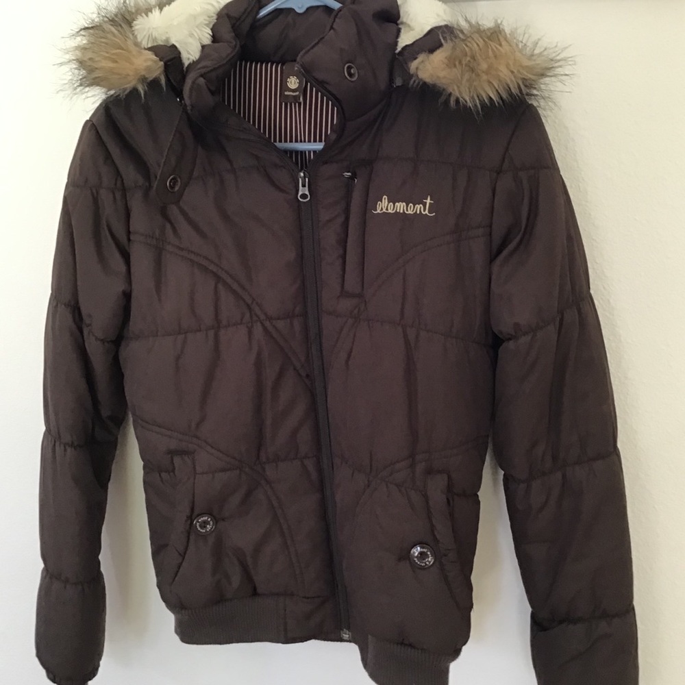 Element Super Cute Puffer Ski Jacket. - image 1